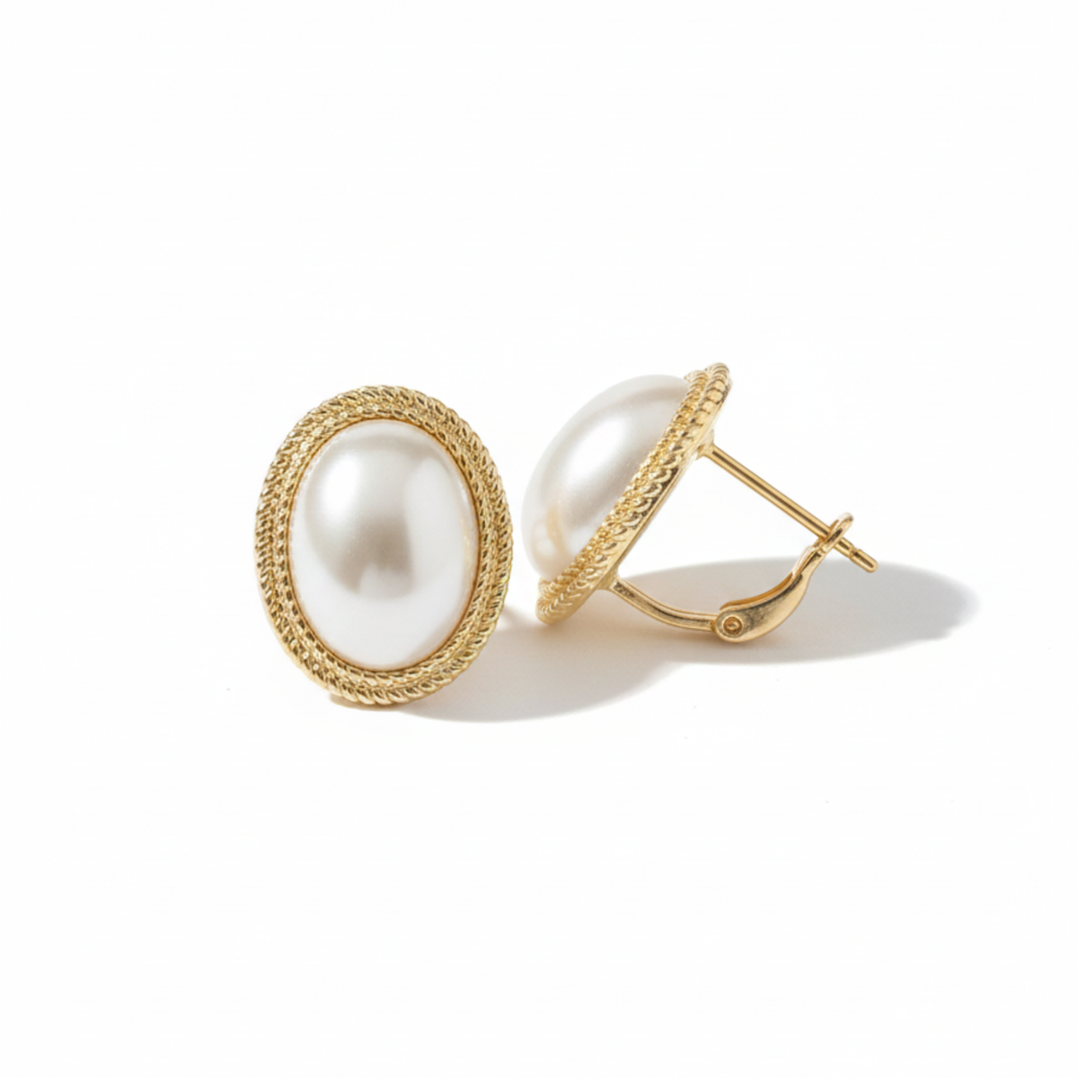 Regal Pearl Earrings