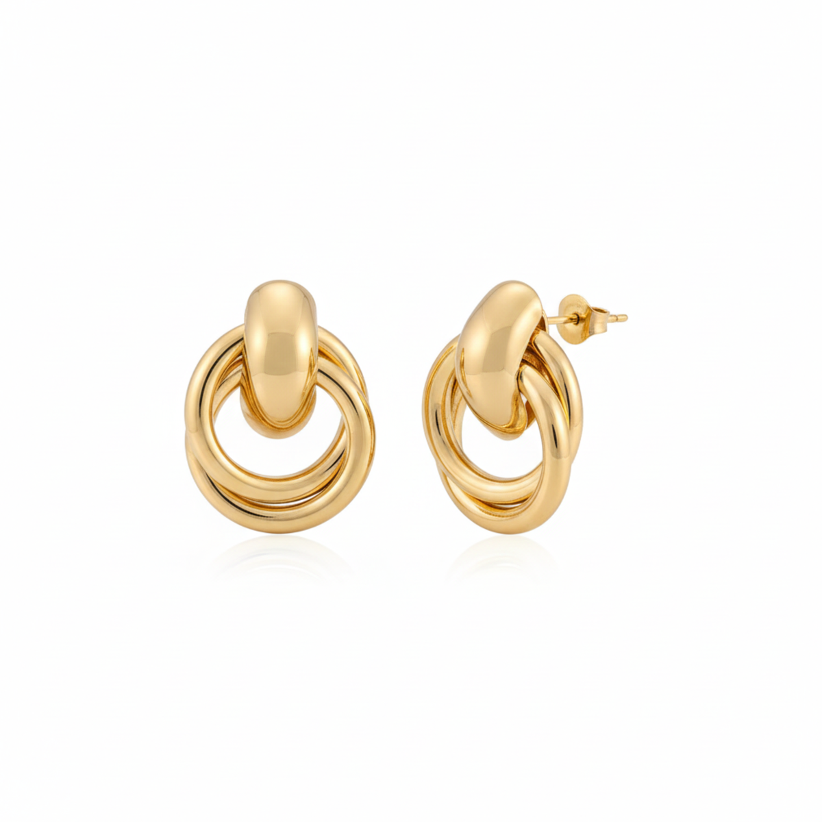 Molten Loop Earrings