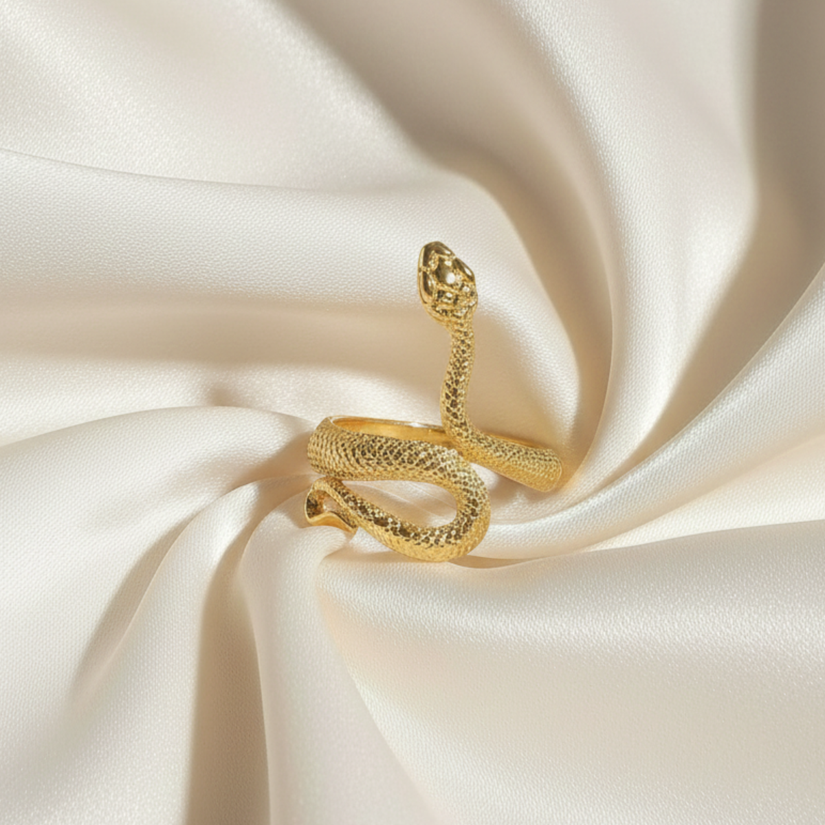 Golden Serpent Ring